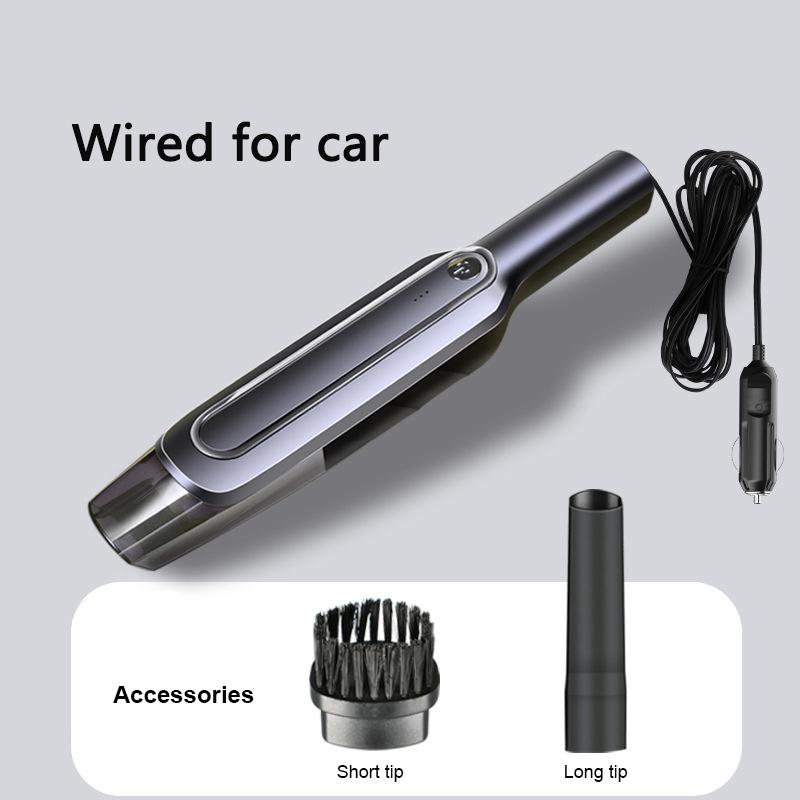 

Портативный автомобильный беспроводной пылесос 6000Па Всасывание 4000мАч Беспроводной ручной пылесос для сухой/влажной уборки пыли для дома, автомобиля