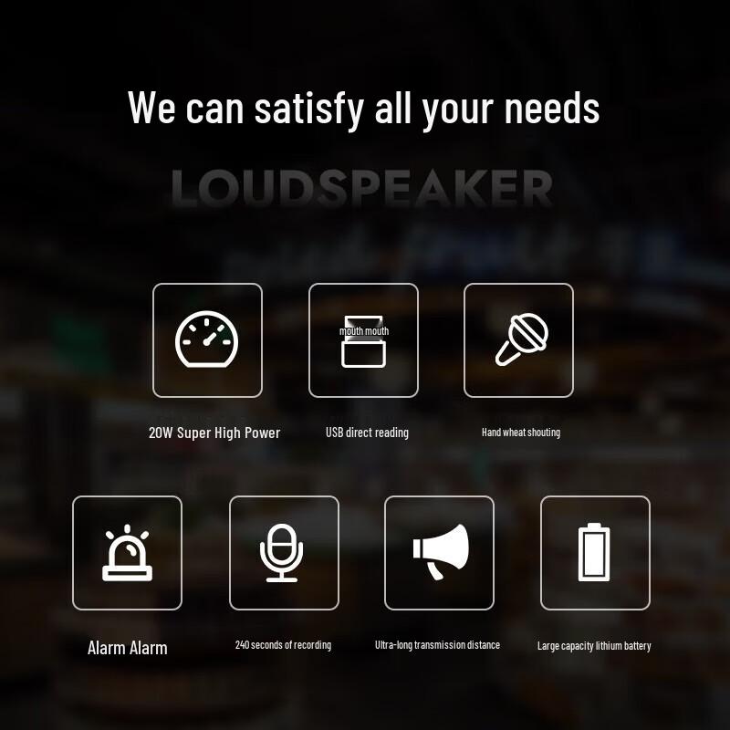 aigo A58 Wireless Portable Megaphone