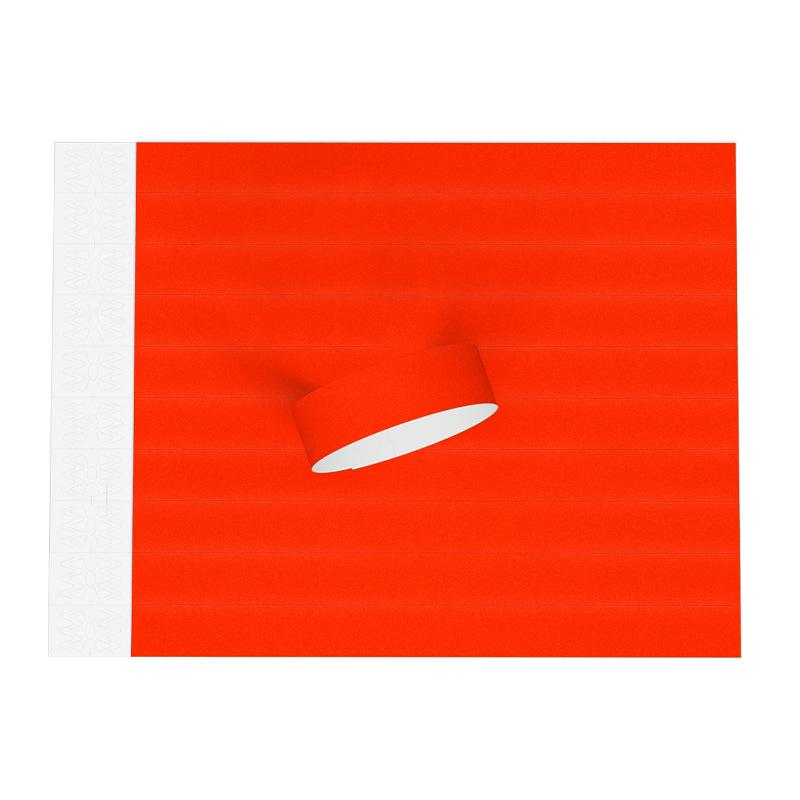 Customized Waterproof Tyvek Wristbands for Children's Amusement and Water Parks