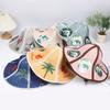 Hainan Big Edge Hat Straw Hat Foldable Sunscreen Sun Hat Outdoor Fishing Sunscreen Non-woven Folding Double-layer Hat