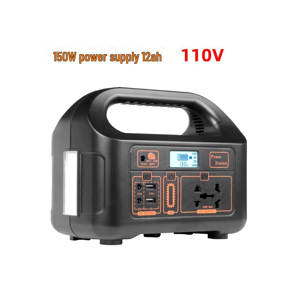 110V Solar Photovoltaic Lithium Iron Phosphate Outdoor Power Supply for Live Streaming
