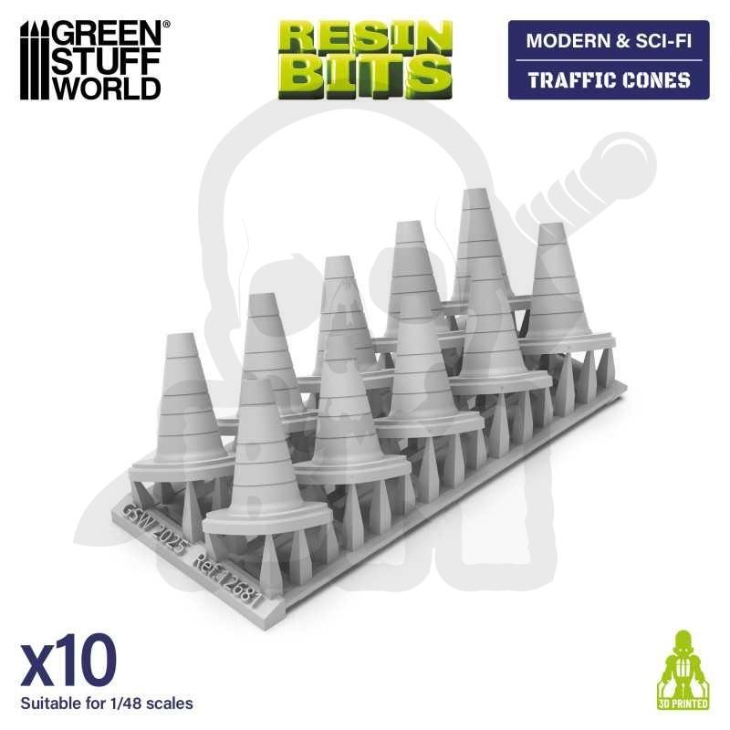 Gstu521817 3d printed modern & sci-fi traffic cone