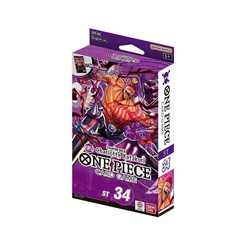 One Piece Cg: St34 Purple Charlotte Katakuri Starter Deck