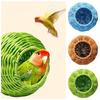Hanging Imitation Woven Bird Nest Wear-resistant Bird Breeding Nest Plastic Squirrel Bed  Outdoor