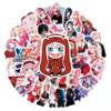 50Pcs Darling In The Franxx Anime Stickers Cute Zero Two Cartoon Girl Sticker Suitcase Water Bottle Phone Graffiti Decals
