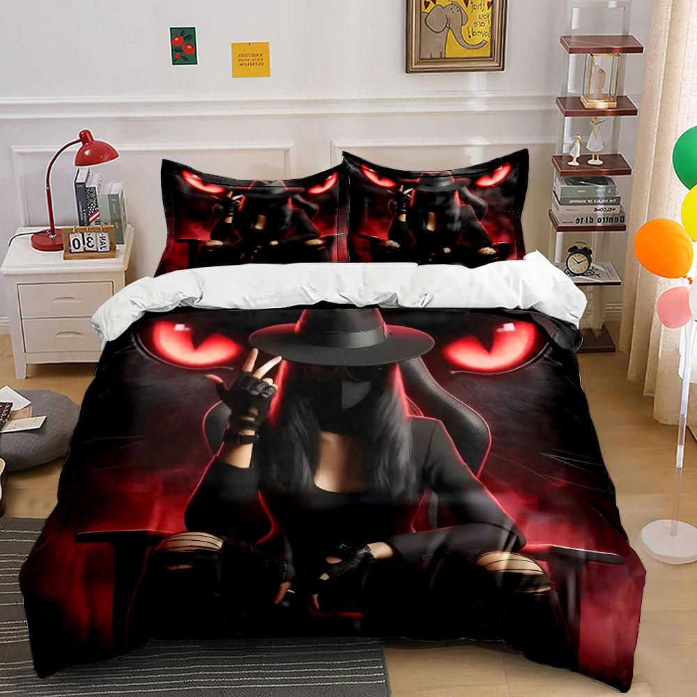 Mystery Outfit For Gaming Nights Kid'S And Adults' Bedroom Decor, Exquisite Three-Piece Bedding Set Gift