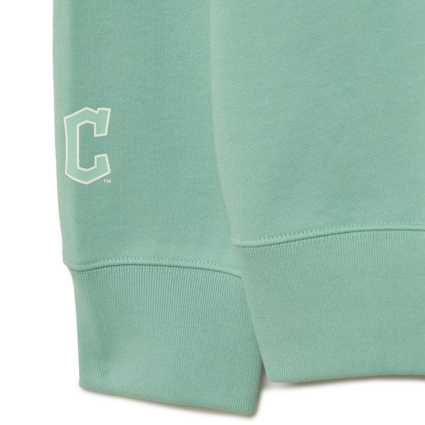 MLB Sweatshirts Unisex Light Mint Crew Neck Moderate Other 3AMTL2034-45MTL