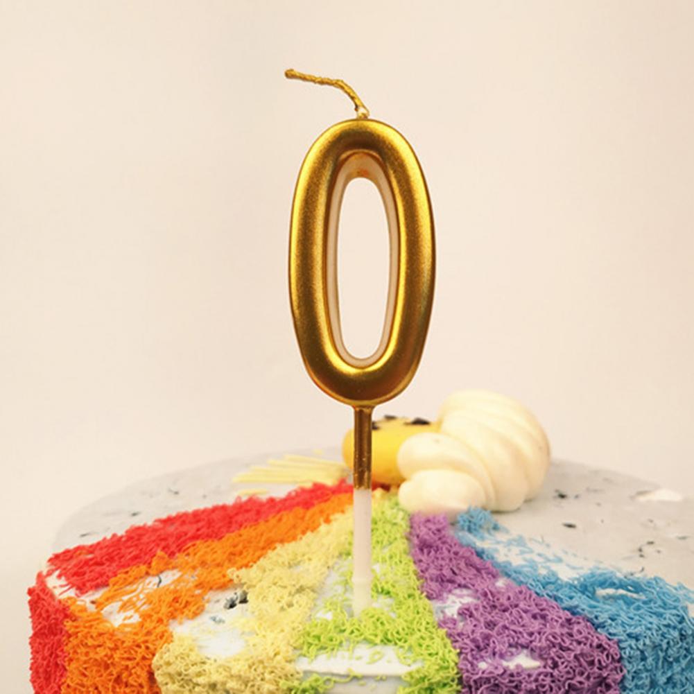 

ABS Удобные праздничные свечи Модные элегантные для дня рождения Номер на день рождения