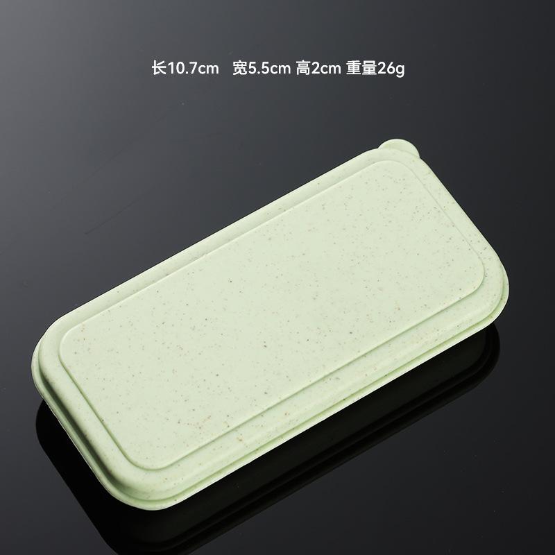 PP plastic short portable tableware box multi-color product box trinket storage box foldable tableware box