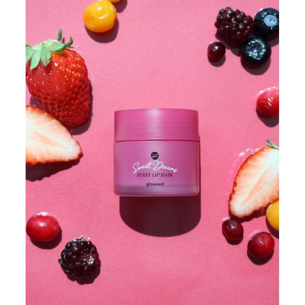 Glowiest [gift Set] 5 Sweet Dreams Lip Masks  + 1 Free Lip Pot 