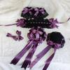Elegant Lace Ladies Top Hat Gothic Bowlers Hat for Dress up Photo Shooting