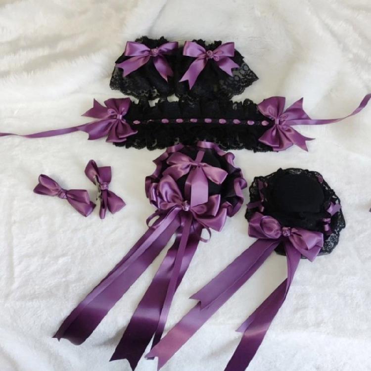 Elegant Lace Ladies Top Hat Gothic Bowlers Hat for Dress up Photo Shooting