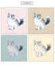 Because Long Umbrella, 58cm, UV Protection, Cats, Pink, B-133827