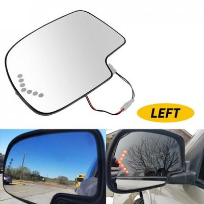 For 2003-2006 Chevy GMC Cadillac Mirror Glass Turn Heated Signal Driver Side LH