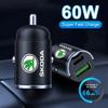 VMAD6 Micro Car Quick Charger Vehicle Cigarette Lighter Convert Plug For Skoda Octavia Fabia Kamiq Kapoq Kodiaq Rapid SCALA Superb