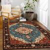 Retro Bohemian Persian Red Carpet for Living Room Comfortable Soft Non-slip Bedroom Rugs Classical Entrance Door Mat Washable