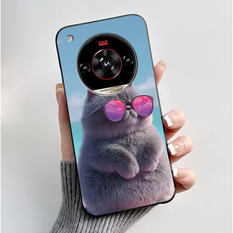 Funda Para ZTE Nubia Focus 2 Ultra Funda Z2463N Estética Lujo Linda Genial Niños Niñas Funda de Silicona Suave para Nubia Focus2 Ultra 5G