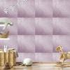 Light gray and purple glitter wallpaper for living room and bedroom 50x1000