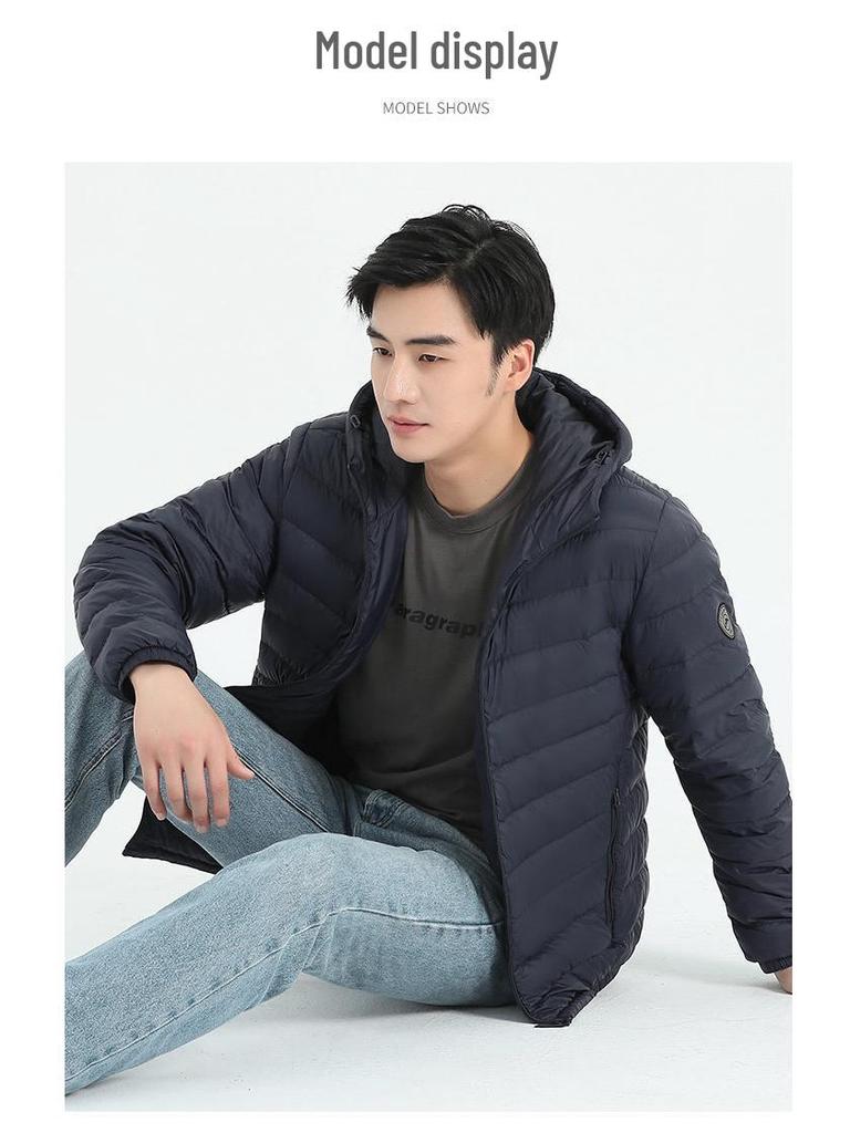 Men's 85% Duck Down Lightweight Jacket for Autumn/Winter - 25th Anniversary Edition (Style 1805)