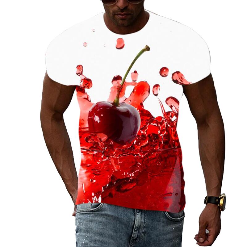

Summer Fashion Creative Flower Graphic Men t-shirts Casual 3D Print Hip Hop Harajuku S