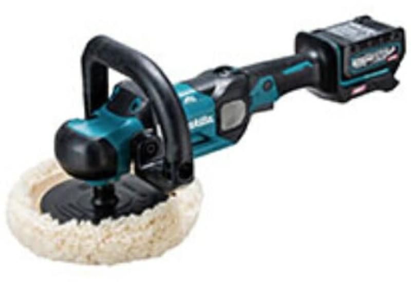 Makita Cordless 40V max Battery and Charger PV001GRD Polisher, 2.5Ah, Included,