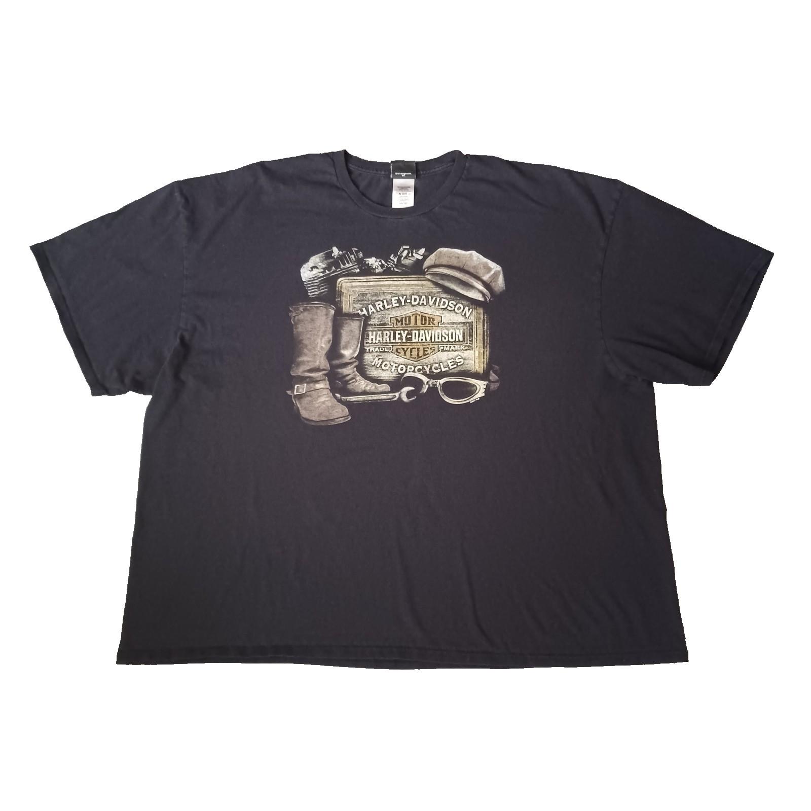 Harley Davidson T Shirt Mens 4XL Black Bossier City Louisiana Graphic Women Unisex T-Shirt XL