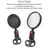 Universal Scooter Rear View Mirror for Ninebot MAX G3 G2 G30 ZT3 Pro F3 F40 P100 Electric Scooter