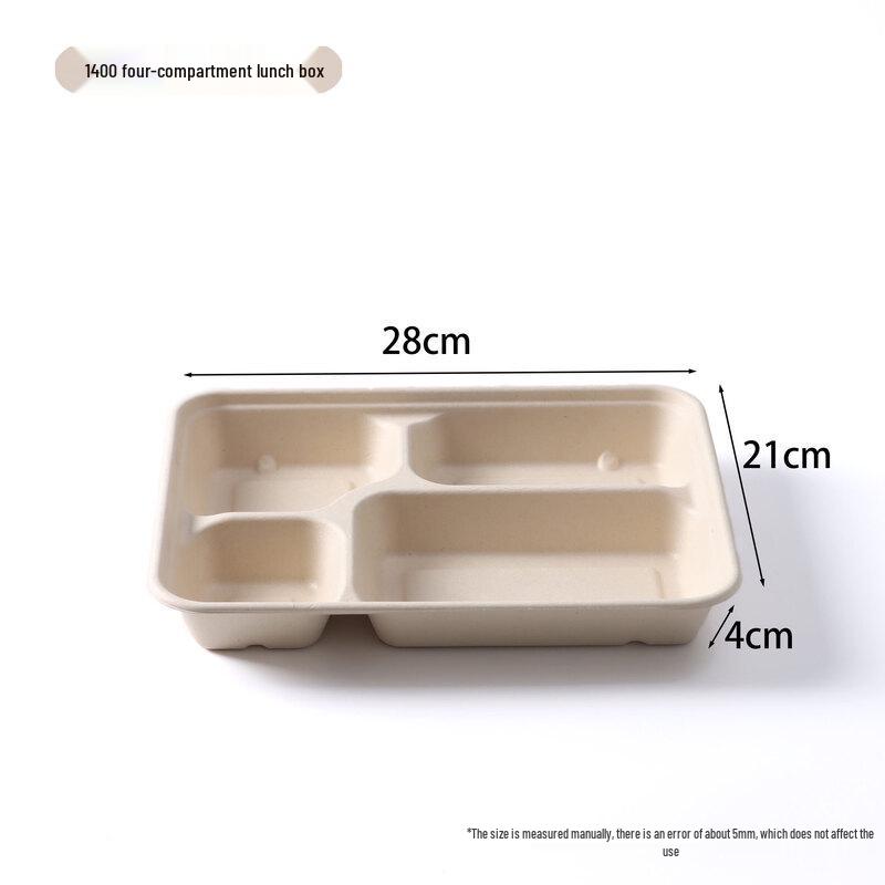 ZISIZ Disposable Biodegradable Pulp Tableware