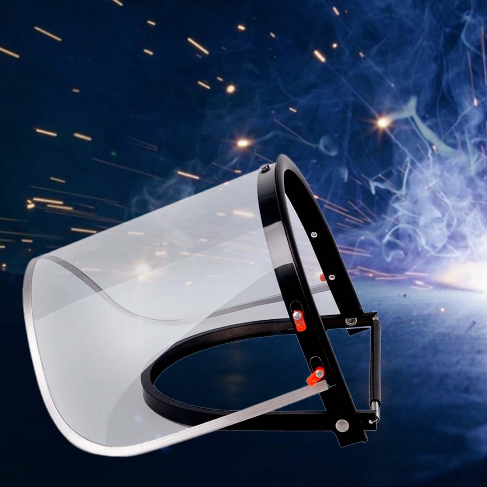 Алюминиевый кронштейн лицевого щитка для аксессуаров к каске. Прочный откидывающийся вверх и вниз прозрачный экран. Заменяет экран. PC Screen