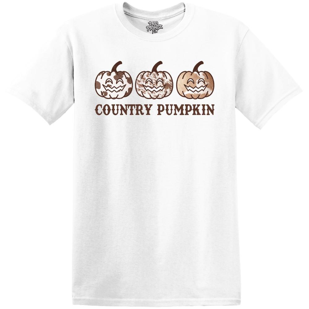 

Halloween T-Shirt Country Pumpkin - Choose Your Color and Size L