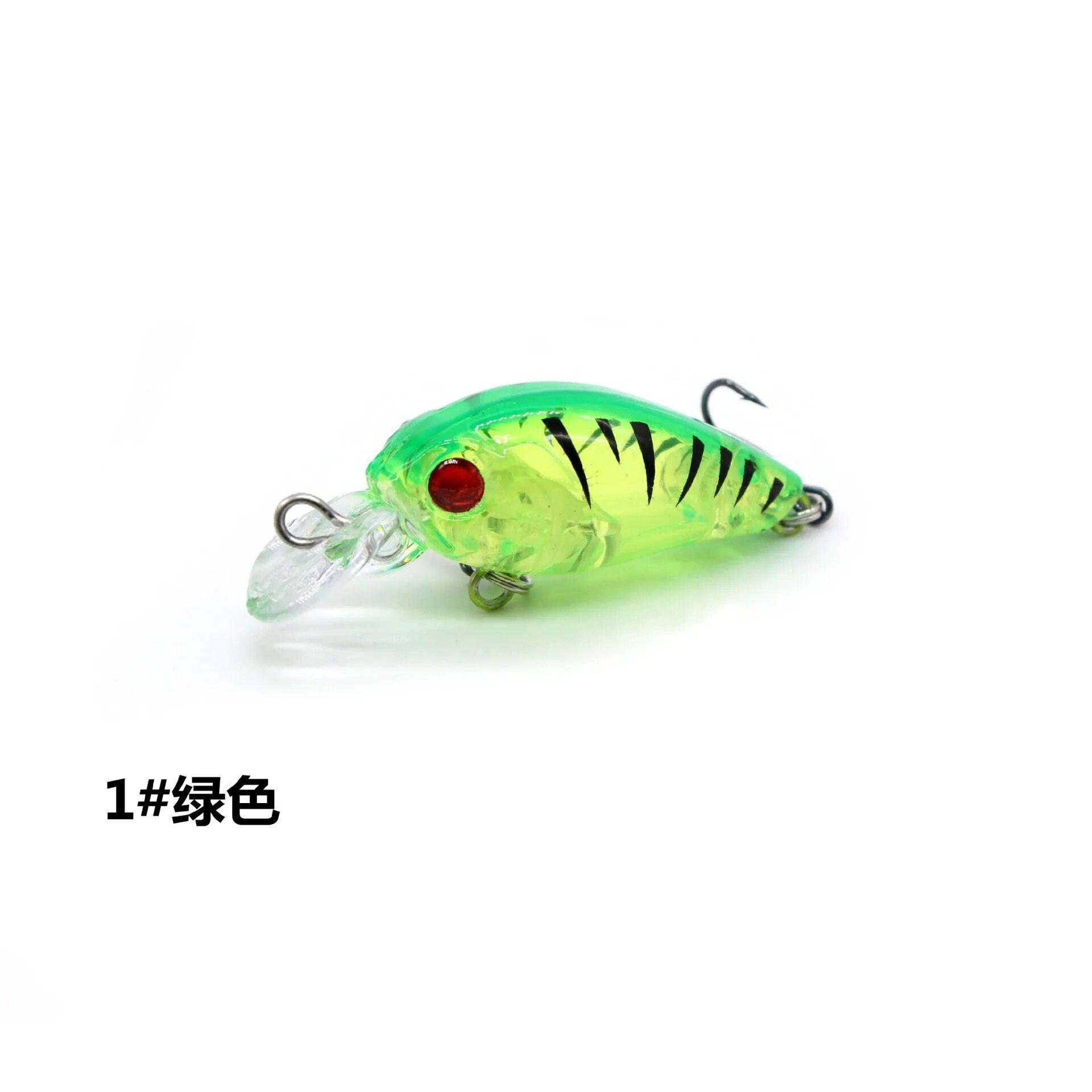 

4.8СМ 3.8Г Искусственный Твердый Пластик Маленькие Глубоководные Крэнки Крошечный Крэнкбейт Плавающий Погремушки Рыболовные Приманки