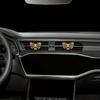 Delicate Shiny Bee Style Car Air Freshener: Suitable for Decorating Women's Cars