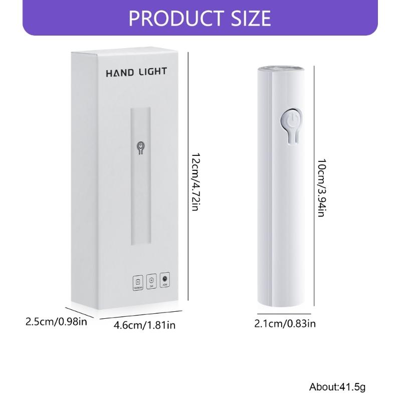 Nail Lamp Small USB Powered Nail Dryer Fast Curing LED Light Portable Manicure Device For Home Use ABS Housing