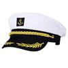 Sombrero de Capitán para Marinero de Yates de Adulto Ajustable para Hombres y Mujeres Sombrero de Fiesta Maquillaje Baile Vestir Marino Excelente Elegante Accesorios
