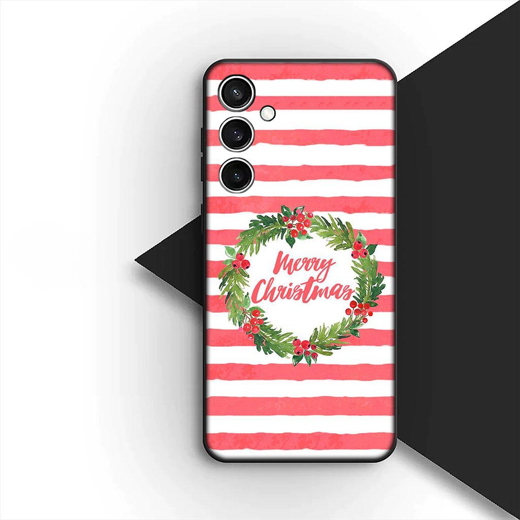 Snow Merry Christmas Deer gift Santa Claus Cover for Motorola Moto G55 G45 G75 G85 G13 Edge 50 30 Fusion 40 NEO Ultra Pro Case