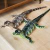 Simulated Lizard Doll Plush Toy Four-Legged Snake Reptile Giant Lizard Toy Ornament Zoo
