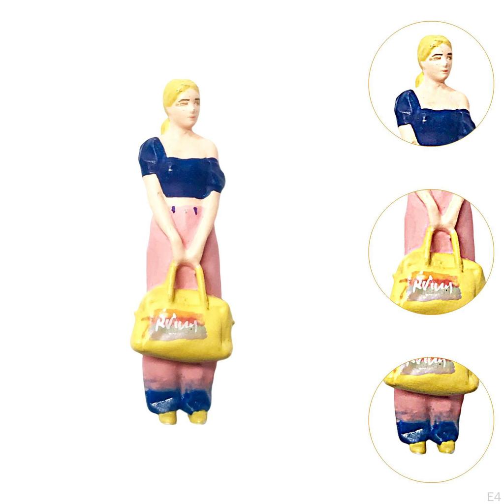 Miniatur Menschen Figuren Set für Elegante Heimdekoration