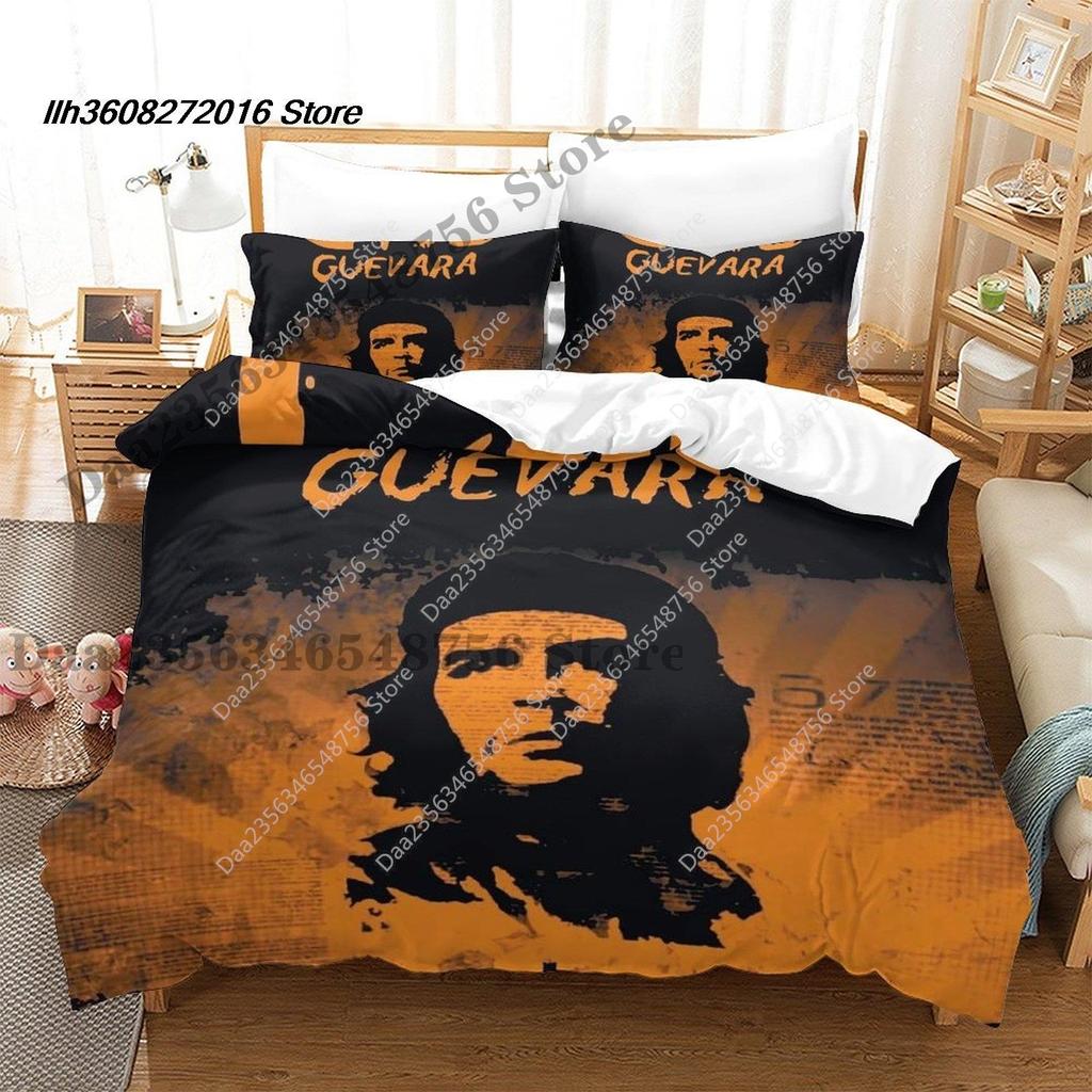 Přikrývka Nová sada povlečení Che Guevara Jednolůžko Twin Plné Královna Král Velikost Postele Aldult Dětský Pokoj s 3D potiskem Anime Postel
