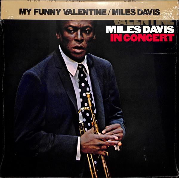 

LP Record MILES DAVIS My Funny Valentine Miles Davis In 25AP760 CBS SONY 1977 Japan Jazz Used