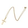 Collier Pendentif Croix Fille Style Doux Cool Multicouche Zircon de Haute Qualité Chaîne Clavicule Bijoux Accessoires Fête d'Anniversaire