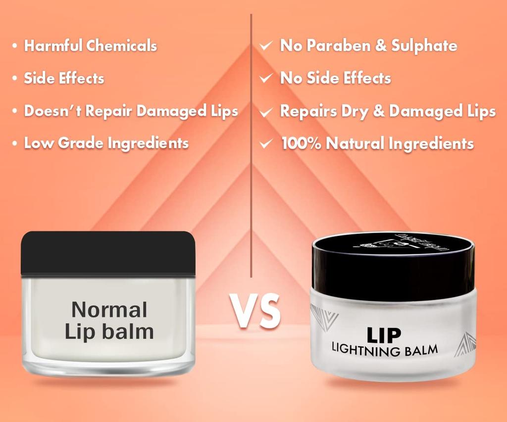 Urbangabru Lip Balm 20g Pack for Lightening Brightening Dark Lips Hydrating Moisturizer