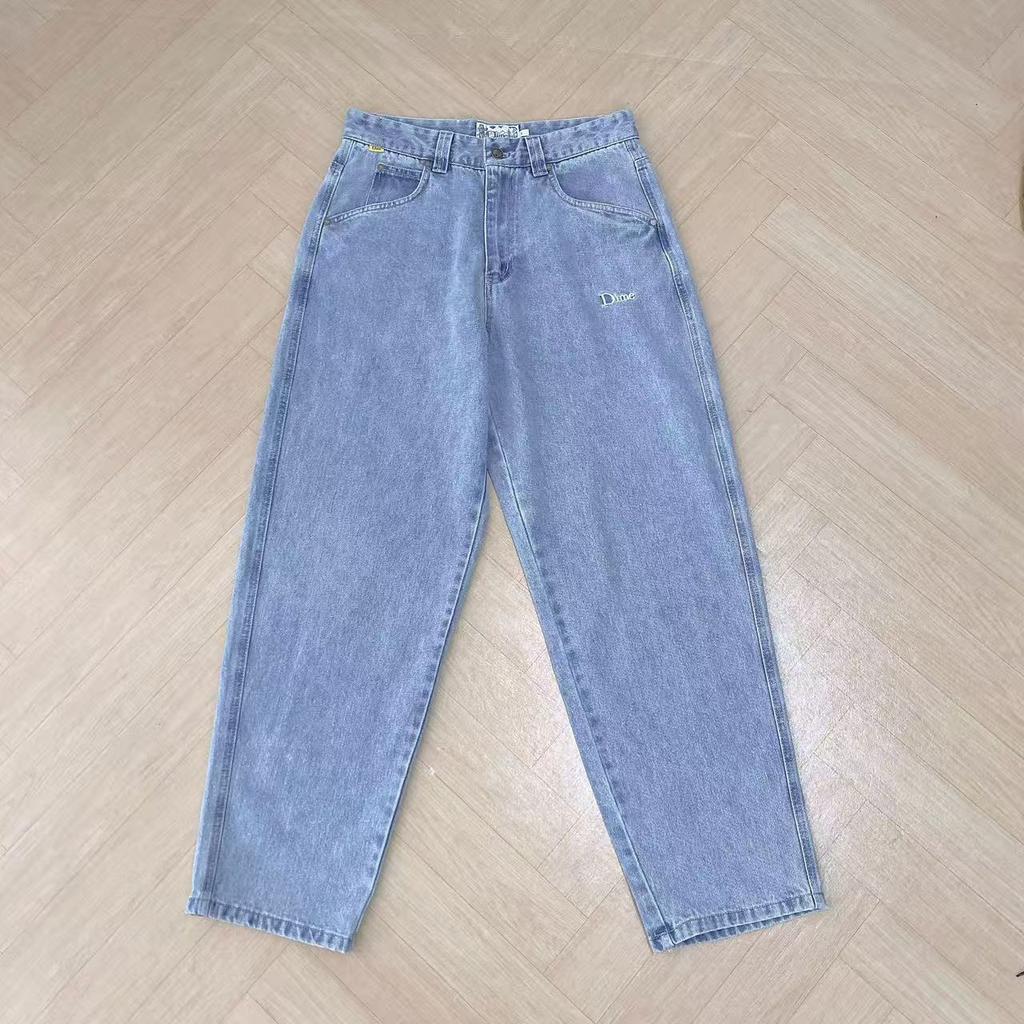 GLYDE New Harajuku Hip Hop Cartoon Y2K Big Boy Jeans Graphic Embroidery Baggy Jeans Pants High Waist Wide Leg Trouser Streetwear