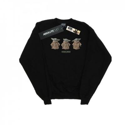Womens/Ladies The Mandalorian The Child Poses Sweatshirt