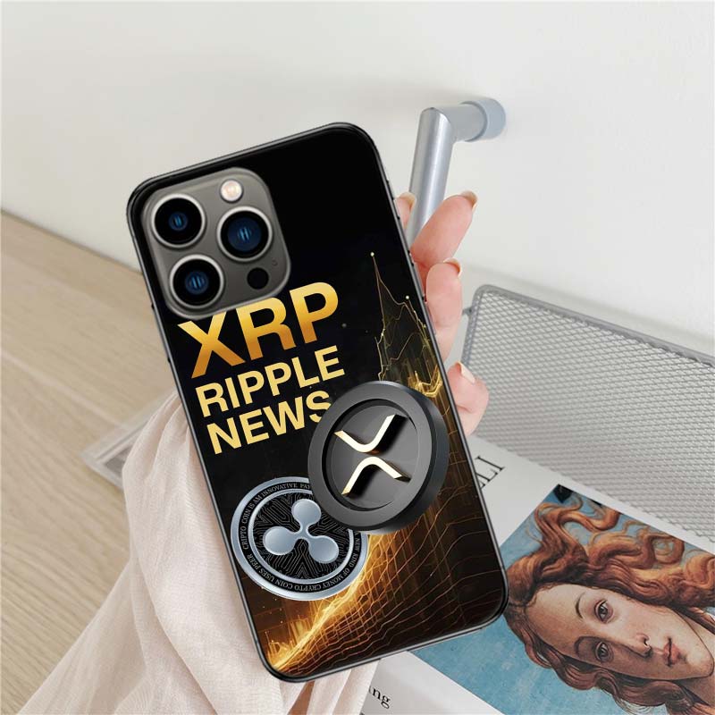 

Чехол для телефона Crypto XRP Ripple для iPhone 17 Air 16 15 Pro Max 14 Plus 16E Coque 13 Pro 12 Mini 11 Прозрачный чехол Силиконовый Милый корпус iPhone 17 Pro