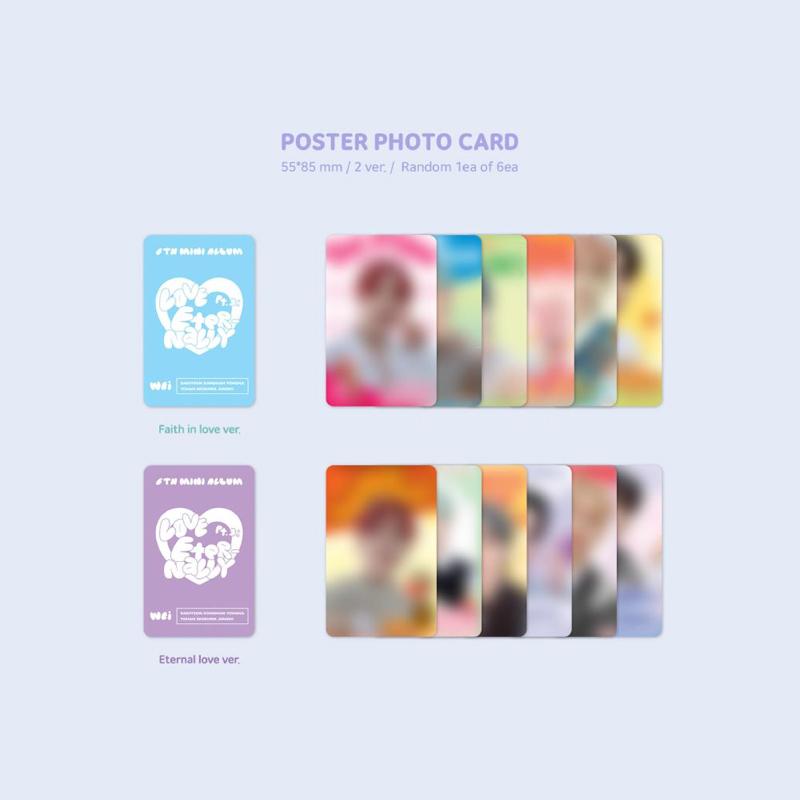 (+pob Photocard) WEi 6th Mini Album [Love Pt.3 : Eternally]