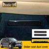 Zeekr 9X Stainless Steel Front Speaker Dust Cover - Non-destructive Paste, Hollow Design, Fits Front and Three Row Seats.