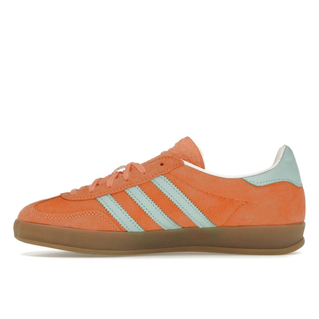Adidas Gazelle Indoor Orange Clear Mint Unisex Sneakers Easy-Orange Gum IH7499