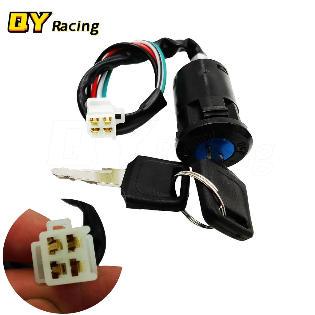 1pcs Universal Motorcycle Ignition Switch Key ATV For Honda For Yamaha For Kawasaki For Suzuki KTM Motocross