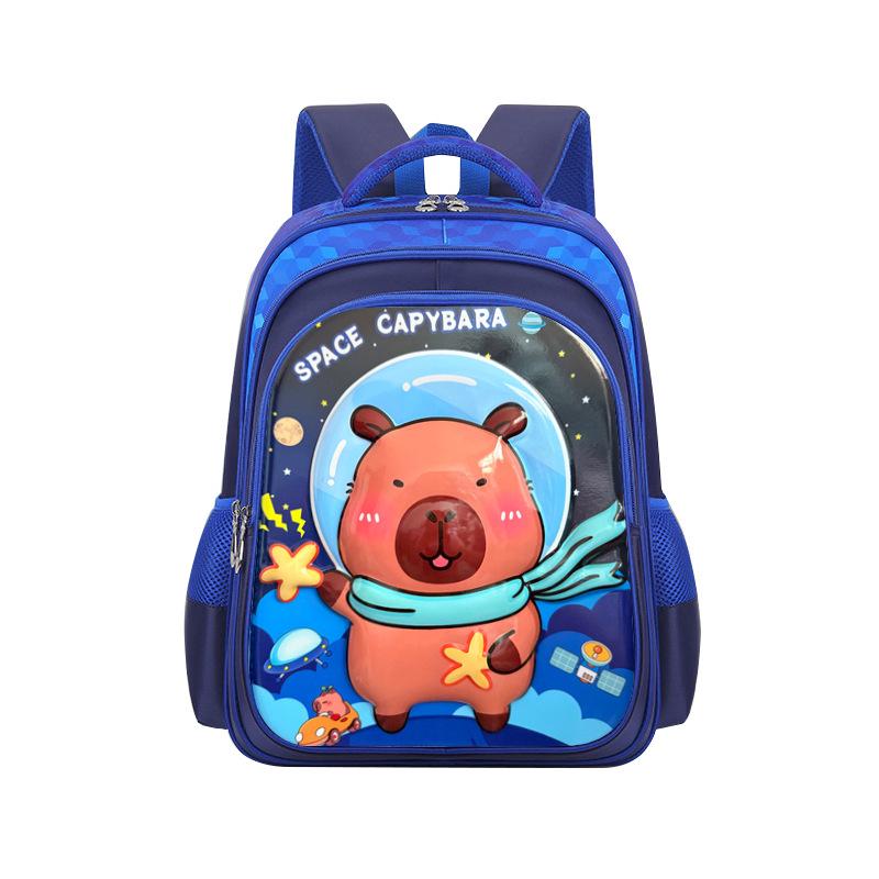 3D Cartoon Children's Hard Shell Backpack for Boys & Girls Aged 1-6: Fashionable & Cute Schoolbag