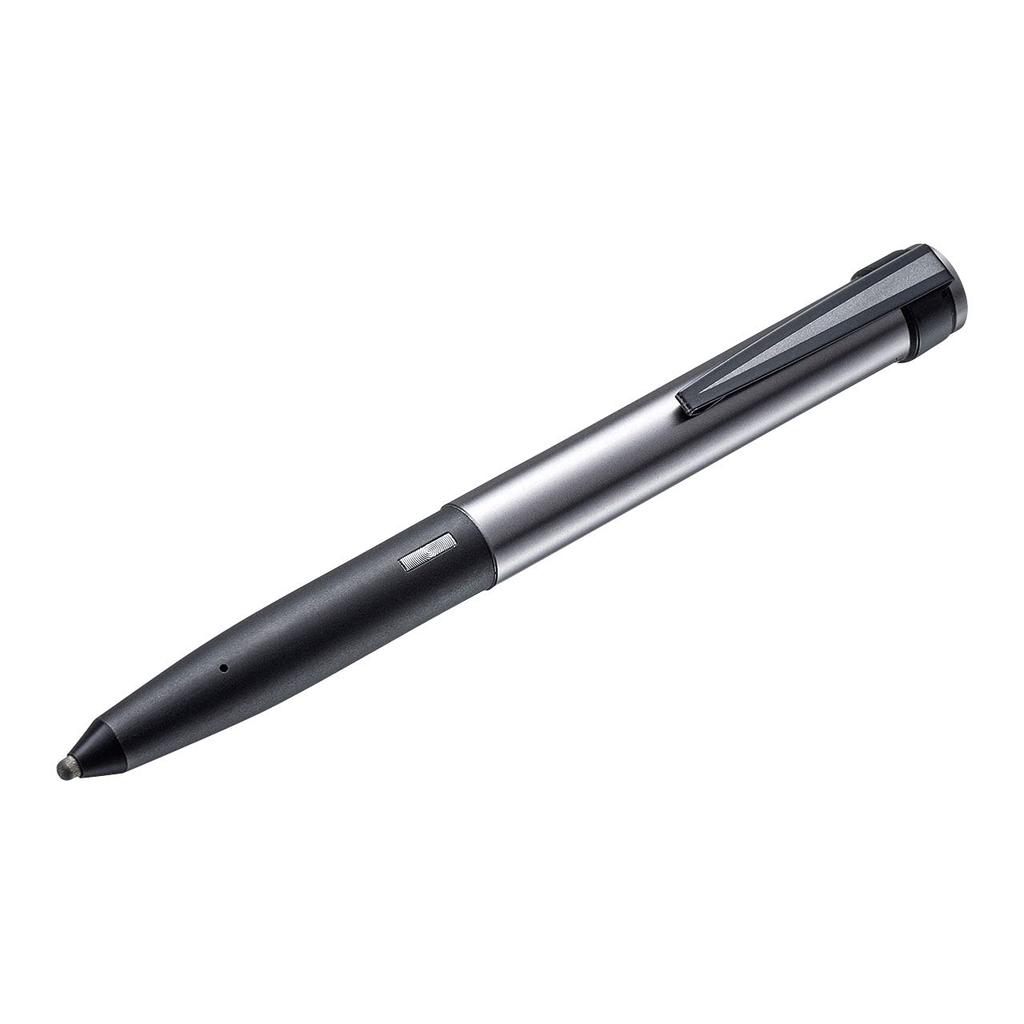 SANWA SUPPLY Battery-Powered Stylus Pen (Black) PDA-PEN48BK